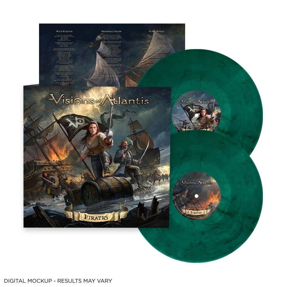 Limited Pirates Green Marbled 2-Vinyl