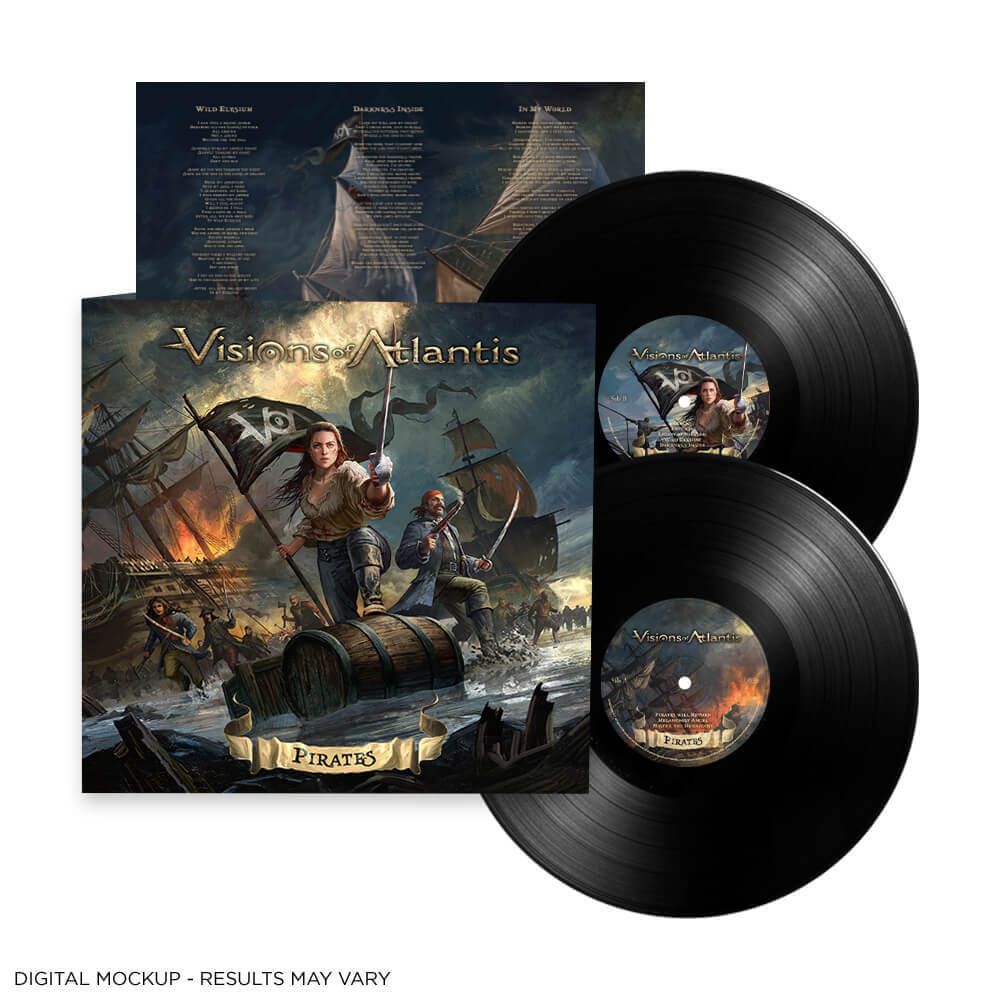 Visions Of Atlantis  Pirates Black 2 Vinyl